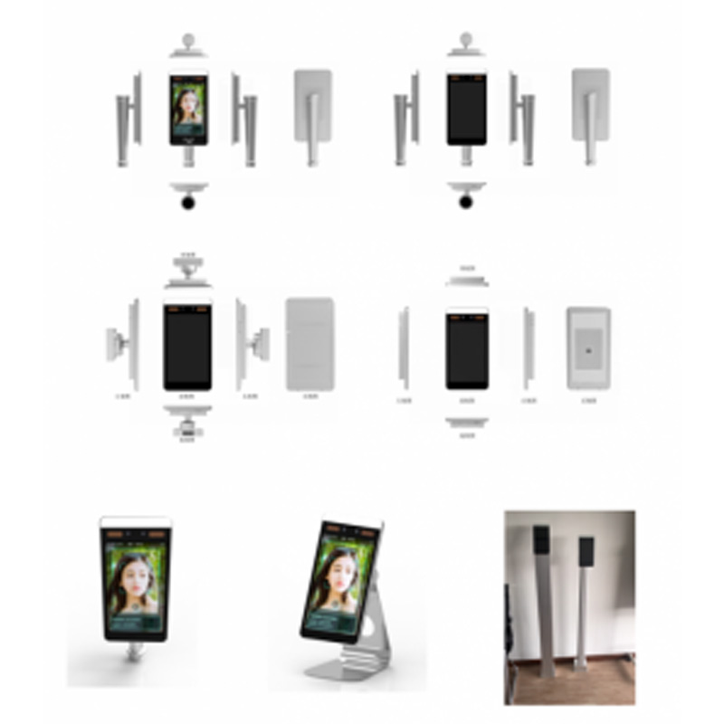 8寸超薄雙目活體智能平板識別終端